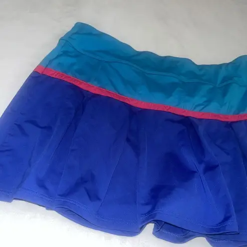 FILA  Sweetspot Flirty Tennis Skort Size Large Pickleball Colorblock