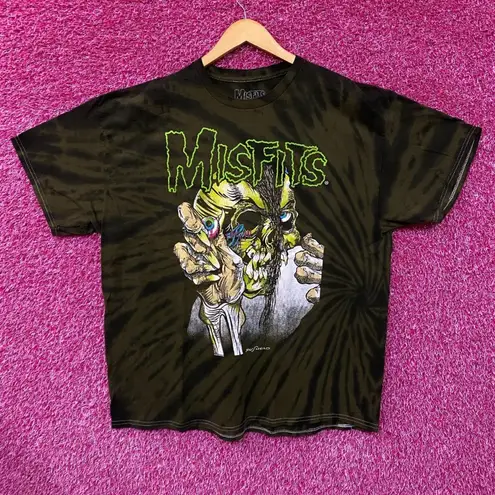 Misfits Mommy Can I Go Out & Kill Oversized Band Tie Dye large