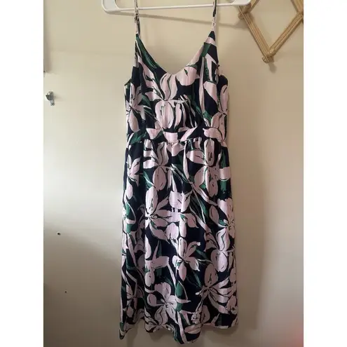 FRNCH Summer Keyhole Dress Purple And Blue Size Medium NWT