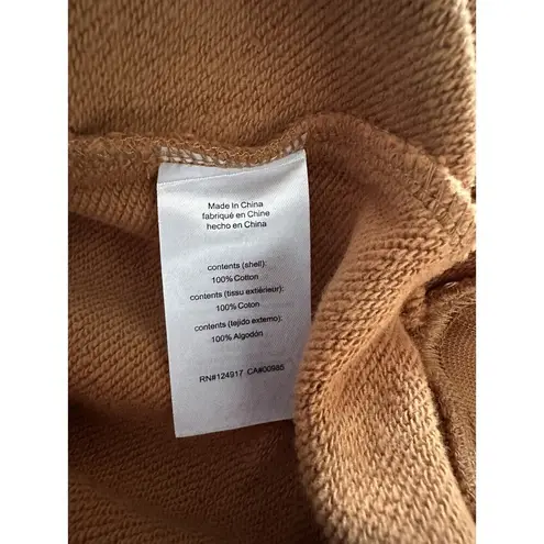 We Wore What Oversized Hoodie Womens Sweatshirt Color Gold Size Xsmall