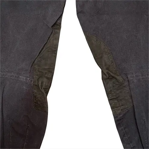 Tailored Sportsman 1965 Breeches 32 R Brown Side Zip Knee Patch USA Riding Pants