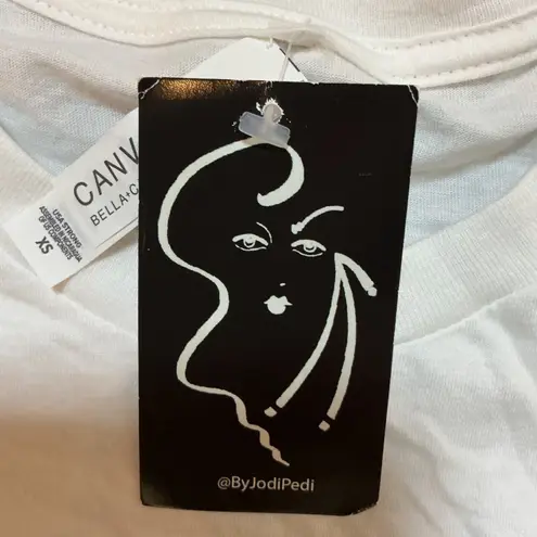 Jodi Pedri Butterfly Graphic T Shirt Women's Extra Small White Art Tee Size XS