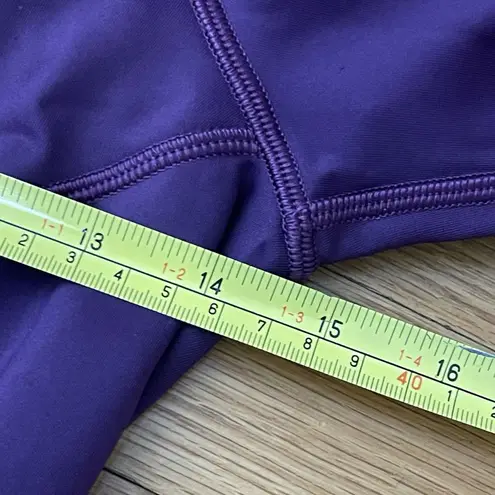 LULULEMON 1/4 Zip Pullover Size 4 Purple Running Active Performance Workout Gym