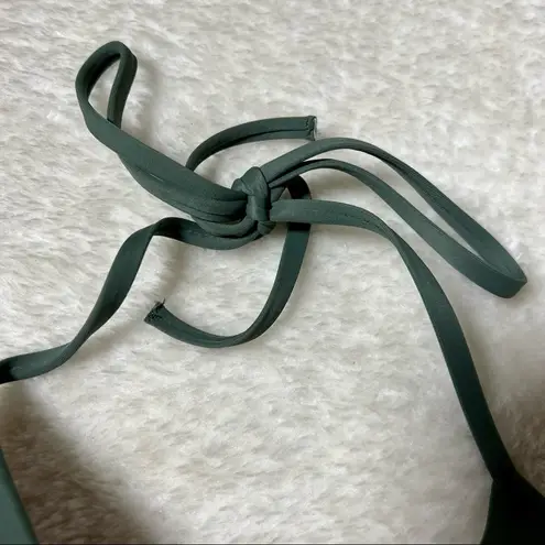 Shade & Shore Hunter Green Bikini Top