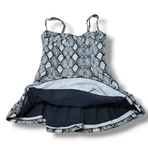 Verónika Pagán Veronika Pagan Dress Size XS A-Line Sleeveless Snake Skin Print