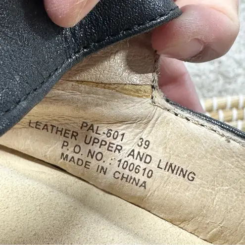 Alegria Women’s Leather Paloma Sea Turtle Clogs Mary Jane in Black Nappa 39/US 9