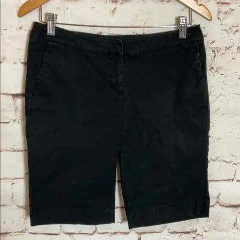 CAbi  Bermuda Shorts Black Size 4