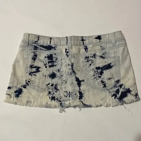 Piper & Blue Tye Died Distressed Skirt Size 7