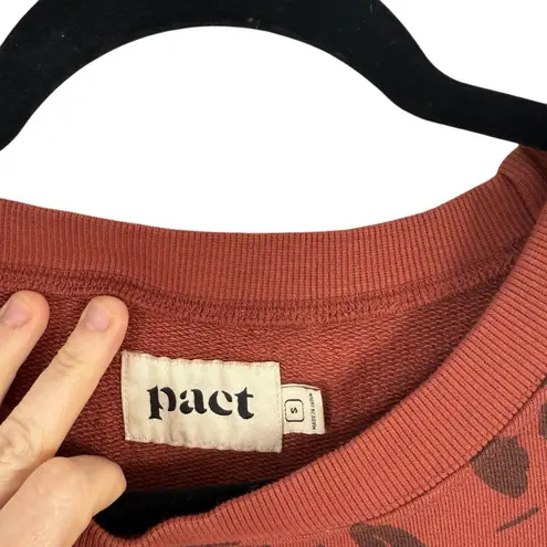 Pact Sweatshirt Dress Organic Cotton Pockets Oversized Long Sleeve Womens Small