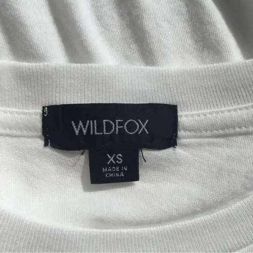 Wildfox NWT Sunshine Baby White Tee