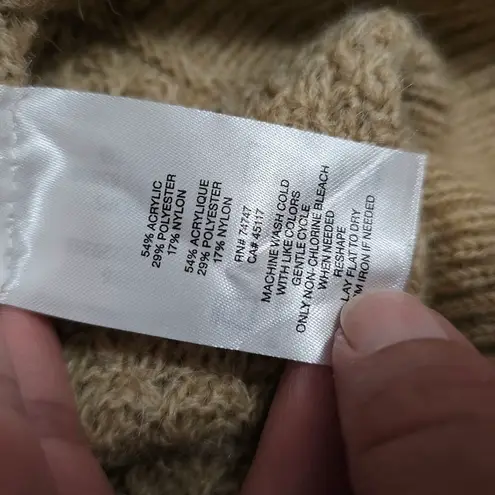 Natural Reflections Sesame Wanderer Long Sleeve Cardigan Size XXL