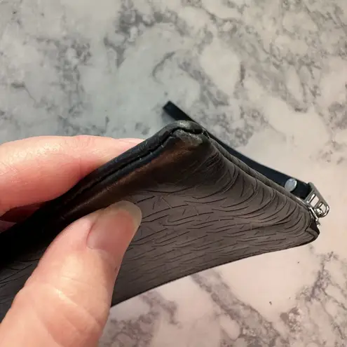 Zadig & Voltaire Initale La Pouch Clutch in Black