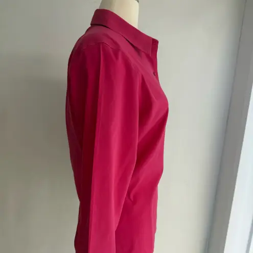 Foxcroft Classic Fuchsia Button Down Shirt