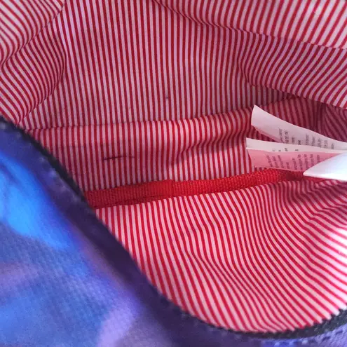 Herschel Supply Company Herschel Blue and Purple Floral Print Fanny Pack