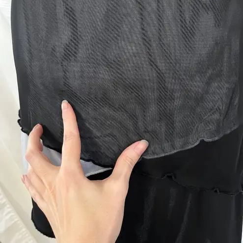 Vintage Vanity Black and White Mini Dress Small