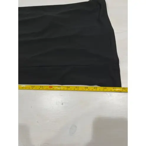 Ariella Black Jumpsuit Wide Leg Strapless Drawstring Waist Size M