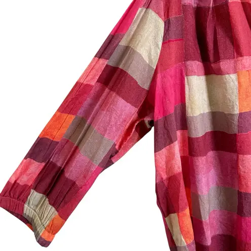 Nic+Zoe NWT SUNSET PLAID COTTON GIRLFRIEND SHIRT WOMEN’S SIZE 2X