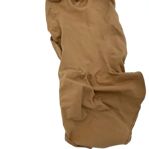 SKIMS Seamless Sculpt Brief Beige Sleeveless Bodysuit Size Large