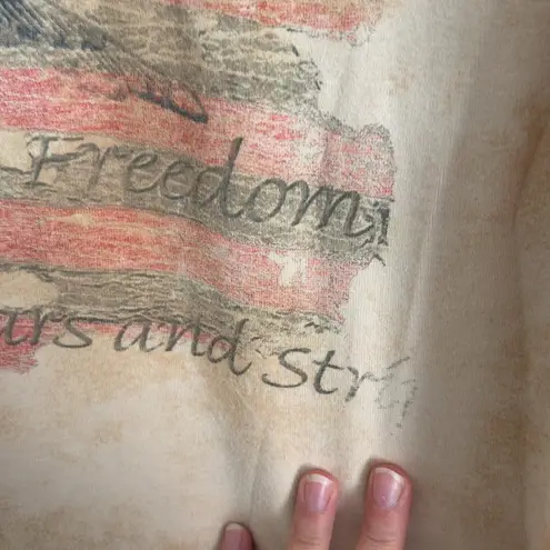 Harley Davidson Harley-Davidson 3/4 Long Sleeve AOP Shirt Womens Size 2W Sequins Cotton