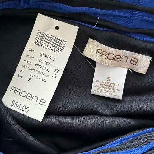 Arden B . Striped Textured Dress/Skirt - Size S - NWT