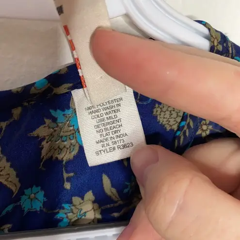 Raga Evereve Sapphire boho print romper sz S