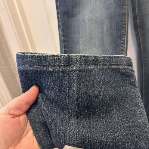 LEI Ashley Low Rise Slim Boot Womens Sz 7 Regular Med Wash Jeans Y2k Blue