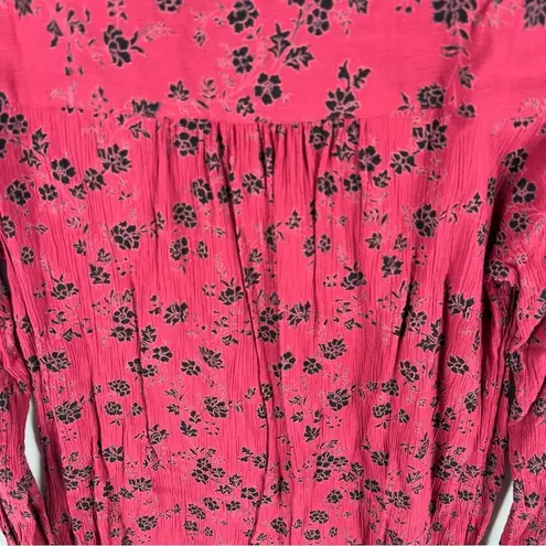 Fat Face Boho Crinkle Fabric Floral Print V