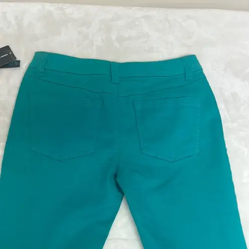 INC International Concepts Teal Skinny Jeans Blue Size 2