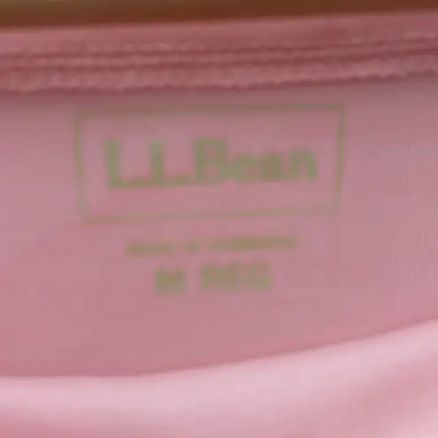 L.L.Bean  pink medium blouse, new no tags