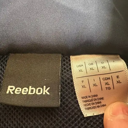 Reebok : Navy Windbreaker Jacket