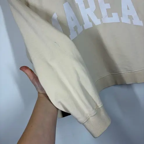 Flaw Marea by Liz Joy Crewneck Sweatshirt Size XS White