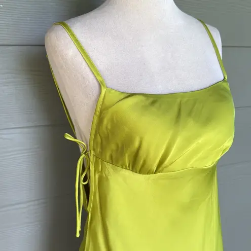Rumored “Meadow” Mini Dress in Citron