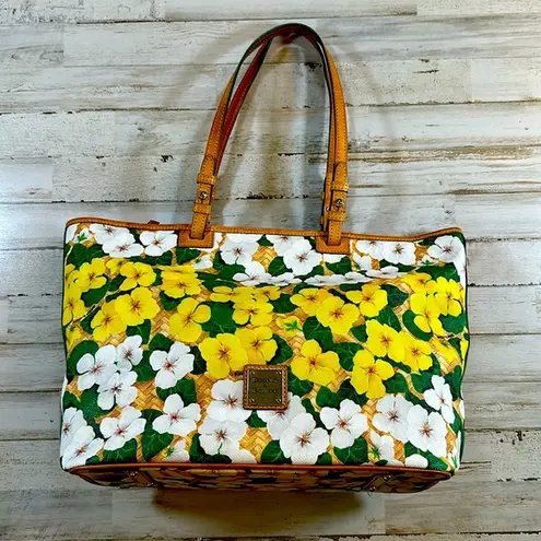 Dooney & Bourke  Coated Canvas Pansy Oversized Tote