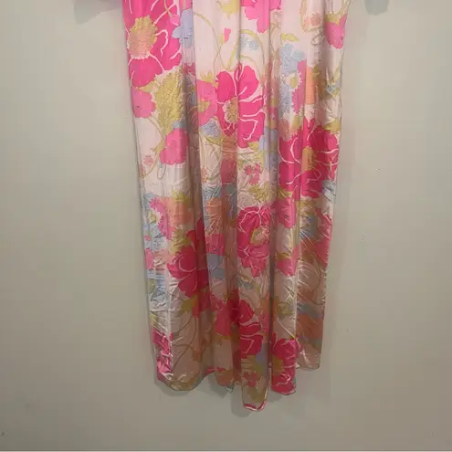 Vanity Fair Rare 1960s-70s Dressing Gown Button Dress Robe Sz 14