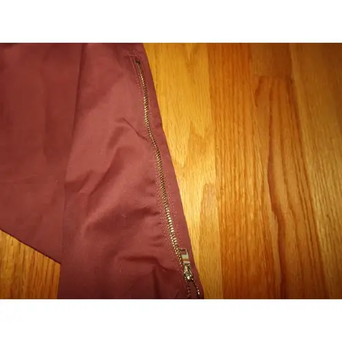 New York & Company 7th Avenue Design Studio brown wide leg crop 14 NWT $69.95