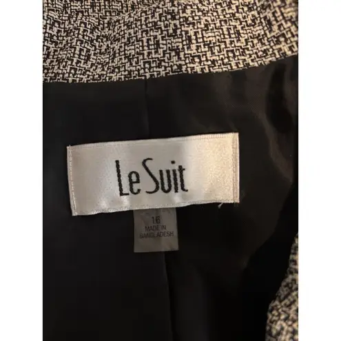 Le Suit Women Blazer Jacket Women's 16 Office Wear Single Breasted Notch Lapel