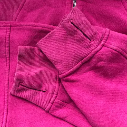 Lululemon Scuba Oversized Funnel Neck Half Zip Sonic Pink M/L