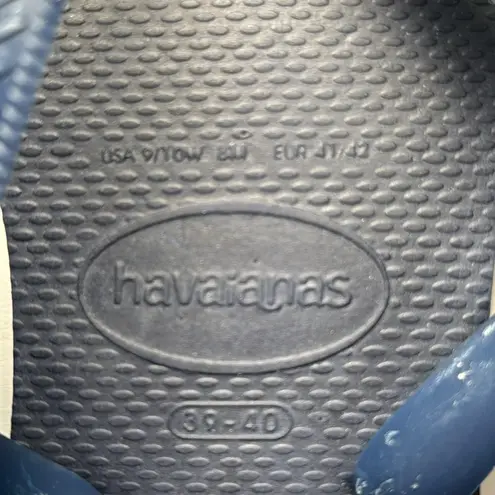 Havaianas  Slim Blue Flip Flops Size 8 39/40