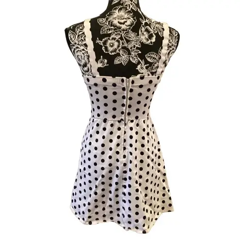 Charlotte Russe  Polka Dot Dress Formal Preppy Holiday Wedding