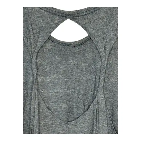 Bcg American Flag Tank Top Patriotic Sleeveless Cutout Back Blue Women Size XL