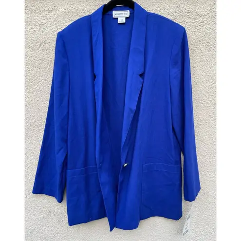 Norton Mcnaughton Vintage McNaughton Wear Blue Blazer 14 1980s 1990s