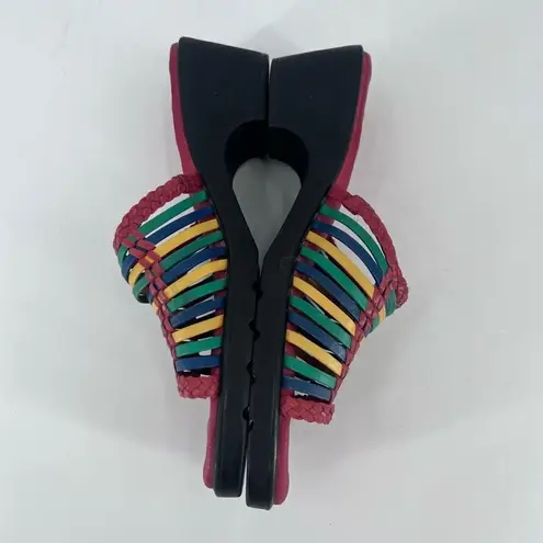 Vintage 80s Walking Cradles Leather Slip