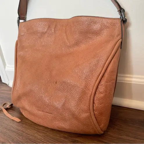 Aimee Kestenberg  Leather Hobo Shoulder Bag Tan Slouchy Bag