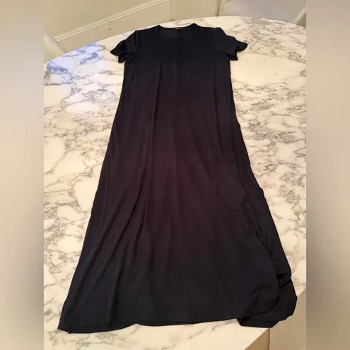 Quince NWOT Elegant Black Women's Maternity T Shirt Dress Sz XS