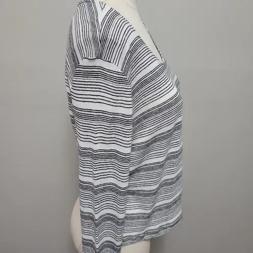 All Saints Sadie striped crop top size medium