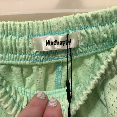 Madhappy ‎ NWT Light Green Summer collection Mesh Shorts unisex XS