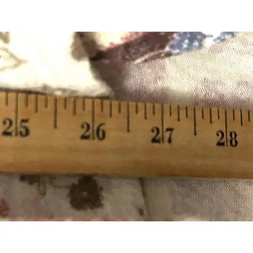 Large Cottage Core Patchwork Top | Boho Chic Paisley Floral High