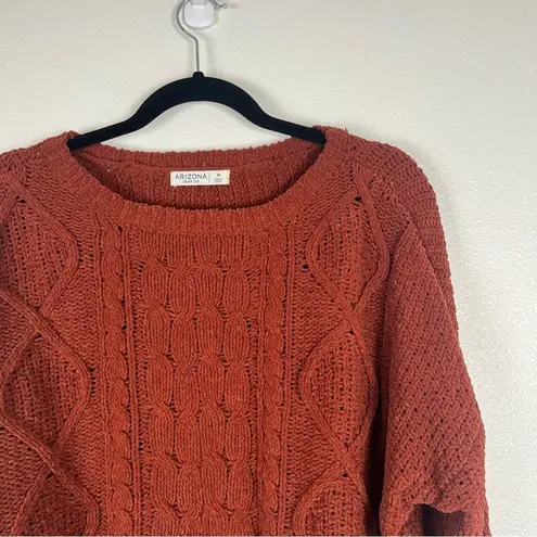 Arizona Jeans Arizona Knit Cropped Sweater Brown Sz M
