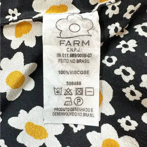 Farm Rio Daisy Print Crop Top