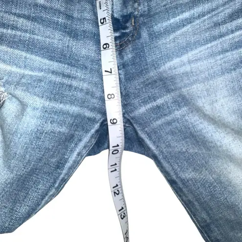 MOUSSY Vintage Lenwood Cropped Distressed Skinny Jeans 24